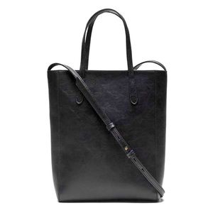 Women's Black Vegan Leather Banana Republic Handbag Shoulder Bag Mini Tote Bag
